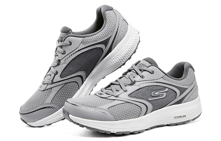 Skechers Go Run ‘Gray White’