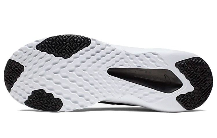 Мужские кроссовки Nike Renew Retaliation Tr (черно-белые) — фото 5