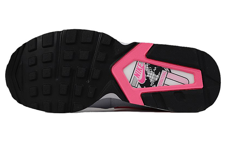 Женские кроссовки Nike Air Max ST (бело-розово-оранжевые) — Белыйрозовыйоранжевый — фото 5