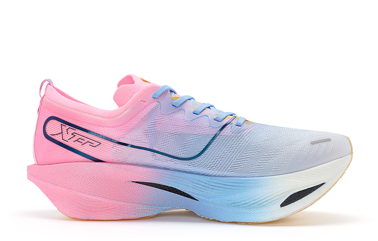 XTEP 160X 5.0 PRO Running Shoes Men’s Low Top Fluorescent Cherry Pink/Moon Blue