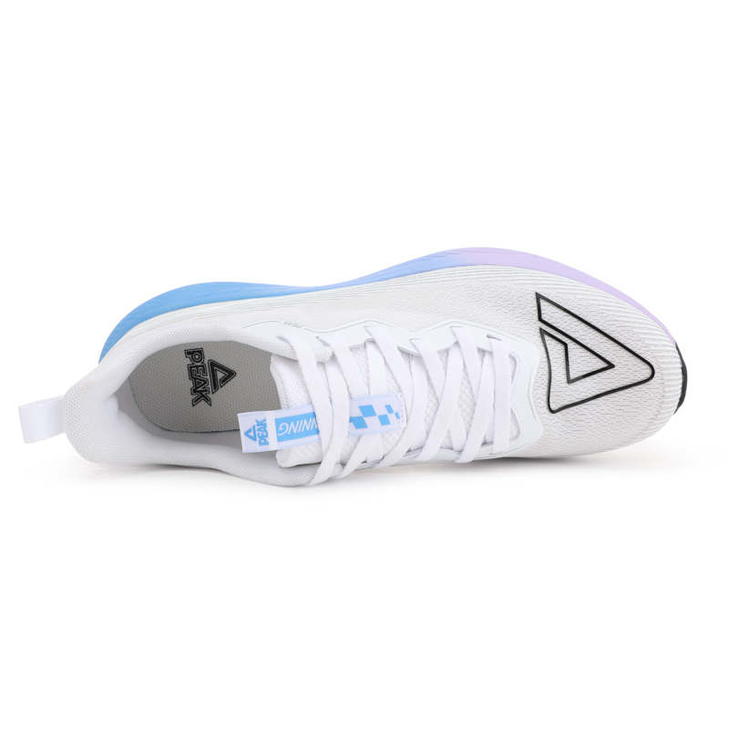 PEAK Low Top Running Shoes Men’s White Blue