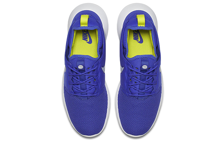 Мужские кроссовки Nike Roshe Two (сине-серебристые) — Синий / серебристый — фото 4