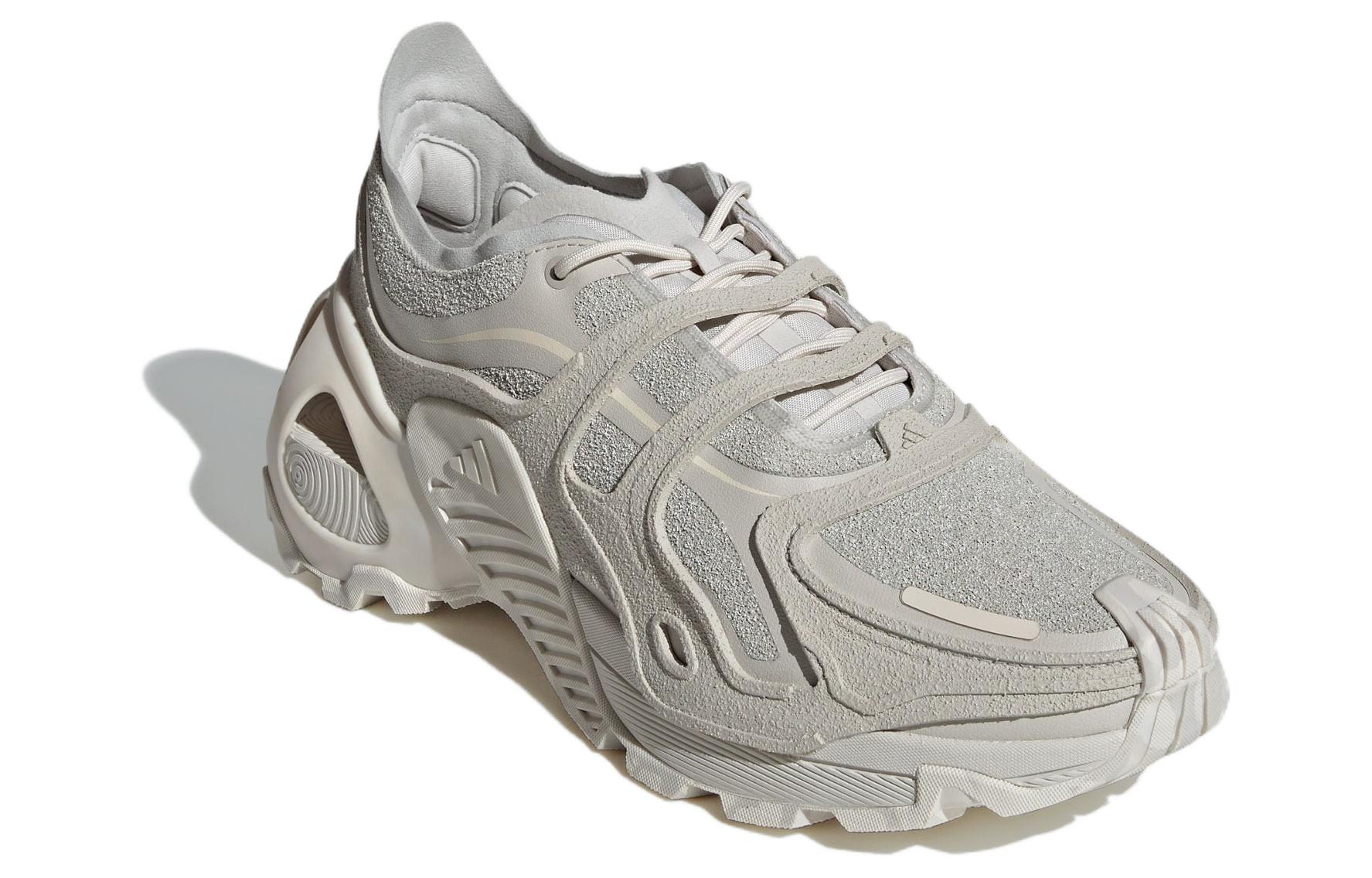 Adidas Wonder Runner Fabric Abrasion Resistant Breathable Low top Running Shoes Unisex Gray