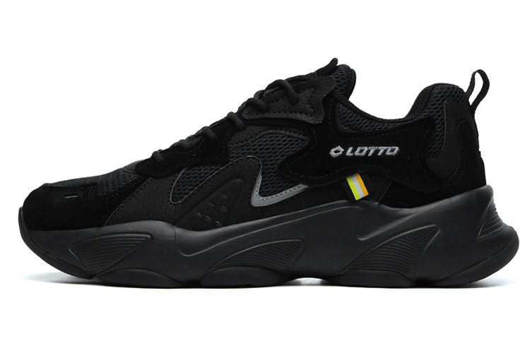 LOTTO Slip Resistant Abrasion Resistant Low top Running Shoes Women’s Black