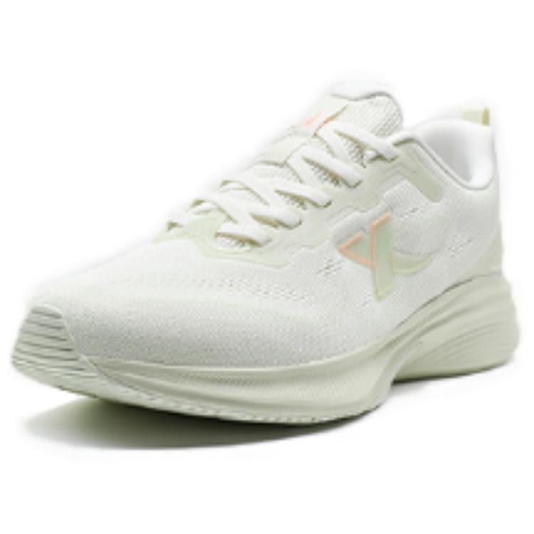 XTEP Comfortable And Trendy Slip Resistant Abrasion Resistant Low top Training Sprint Running Shoes Women’s White Green