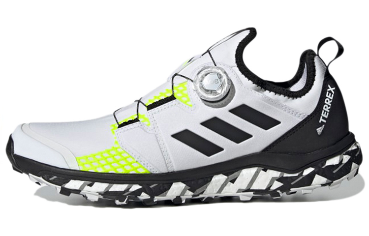 Adidas Terrex Agravic Outdoor Shoes Men's Low Top White/Black/Green