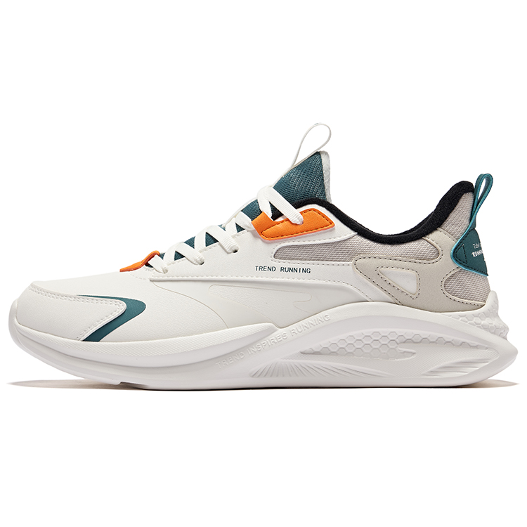 Erke Cushioning Waterproof Thermal Rebound Low top Running Shoes Men’s Microcrystal White Pine Green