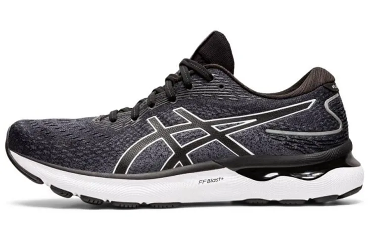 ASICS Gel Nimbus 24 2E Wide 'Black White'