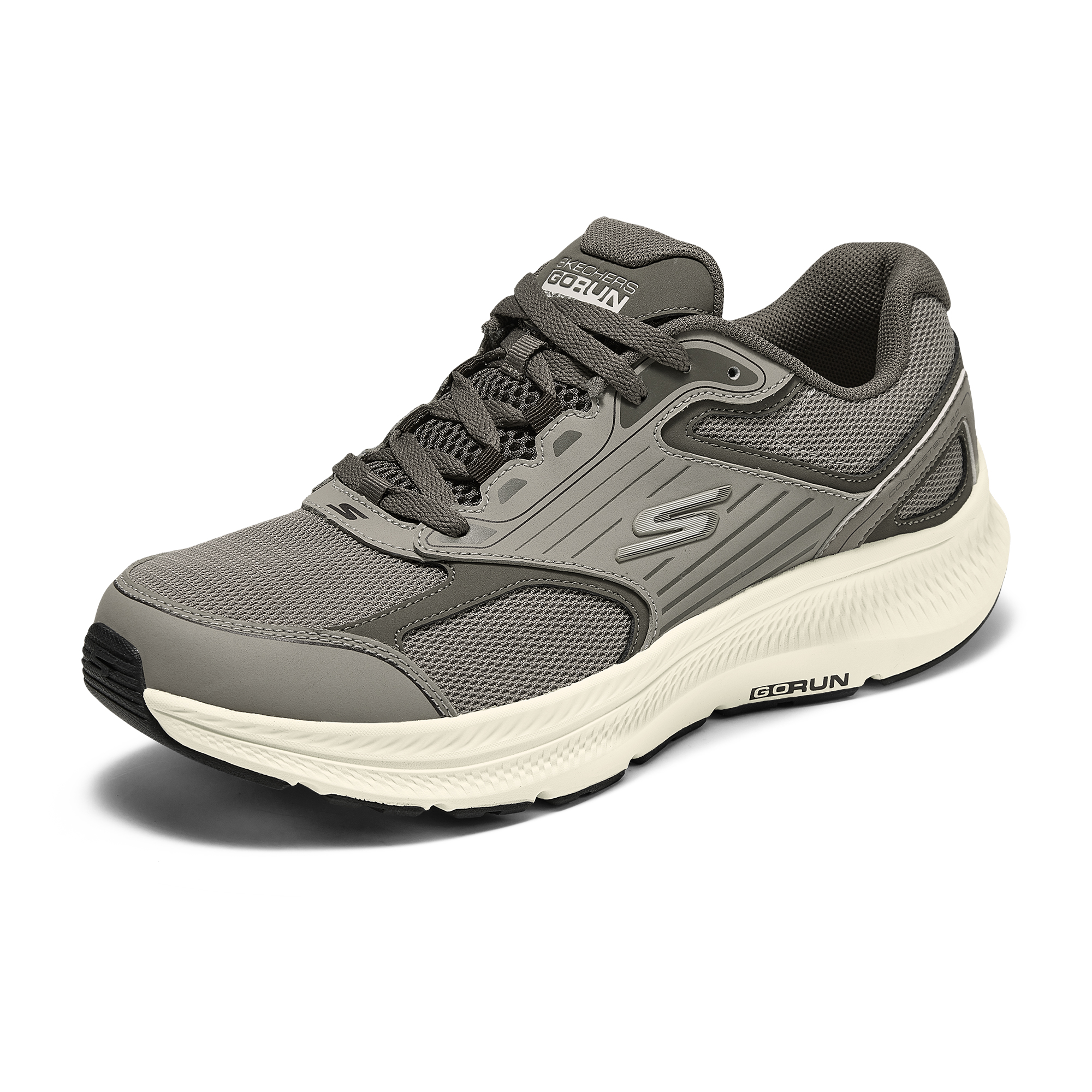 Skechers Go Run Consistent 2.0 Breathable And Lightweight Low top Running Shoes Men’s Brown
