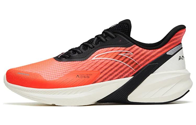 Anta DuCi4 Cushioning, Wear Resistant Low top Running Shoes Men's Orange White