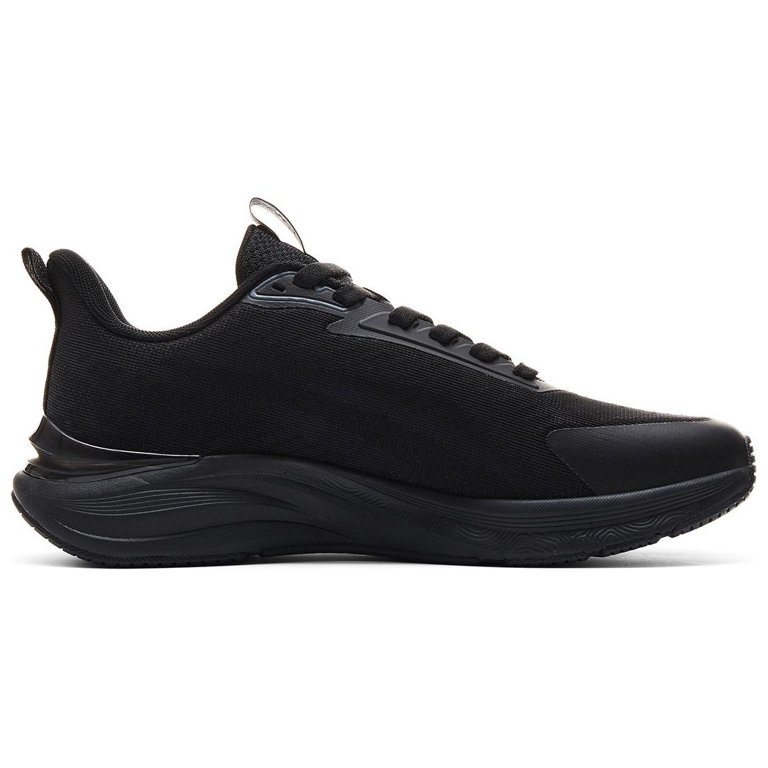 PEAK Cushioning, Wear Resistant Low top Casual Running Shoes Women’s All Black