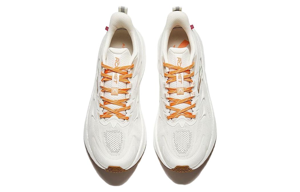 Anta Rocket 5.0 Slip Resistant Abrasion Resistant Low top Running Shoes Men’s White