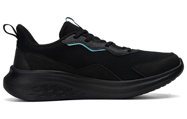 361° Mesh Abrasion Resistant Breathable Low top Running Shoes Men’s Obsidian Black