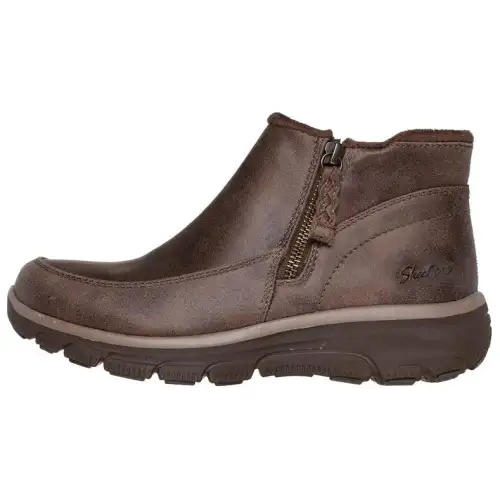 Skechers Relaxed Fit Ankle Boots Women's Taupe