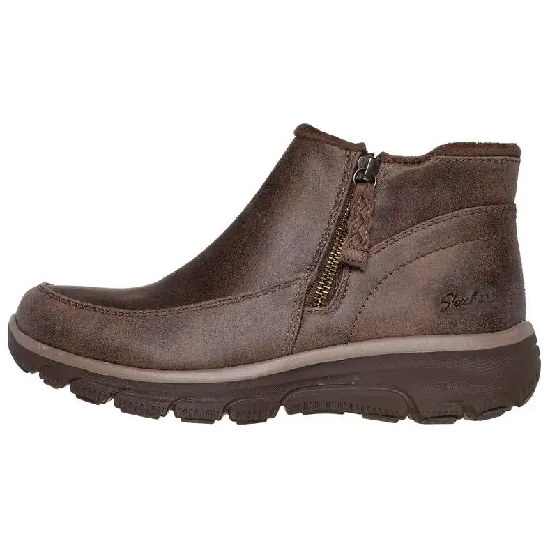 Skechers Relaxed Fit Ankle Boots Women's Taupe