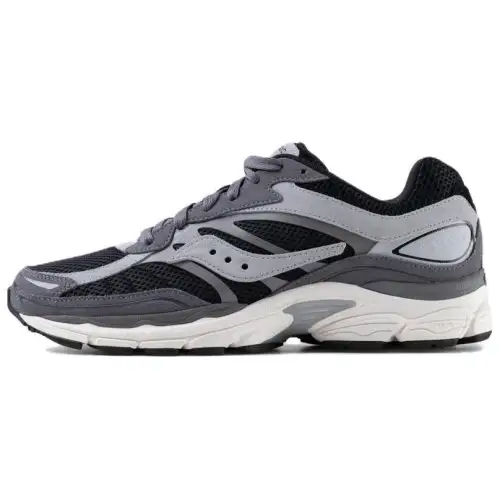 Saucony Pro Grid Omni All in 9 Slip Resistant Abrasion Resistant Low top Running Shoes Unisex Black Gray