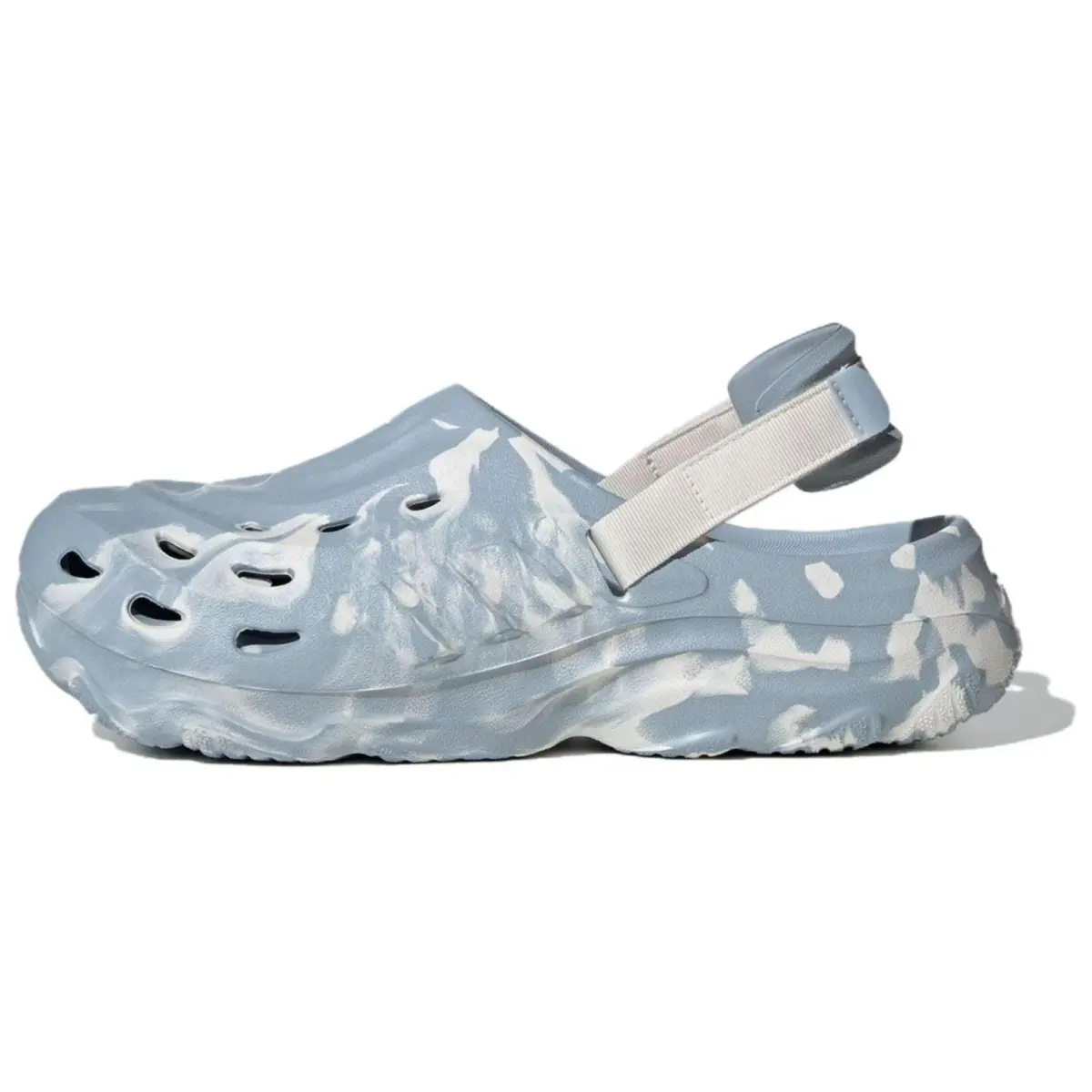 Adidas Duramo Sandals Maxxclog Clogs Unisex Blue White