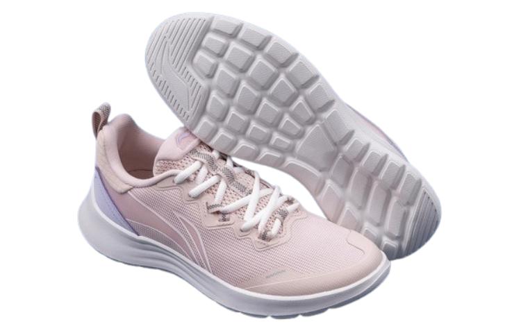 Li Ning Feather Slip Resistant Slip Resistant Low top Running Shoes Women’s Pink