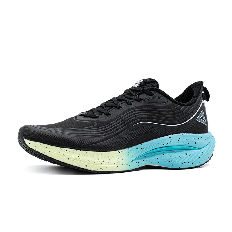 PEAK Slip Resistant Abrasion Resistant Slip Resistant Abrasion Resistant Low top Casual Running Shoes Men’s Black