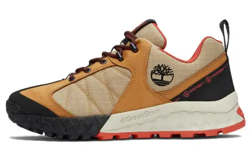 ICEBREAKER x Timberland Cushioning Low top Outdoor Shoes Men's Beige Brown