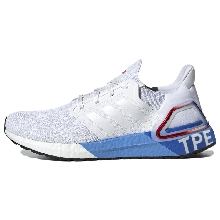 Adidas ULT Fabric Breathable Low top Marathon Running Shoes Unisex White Blue