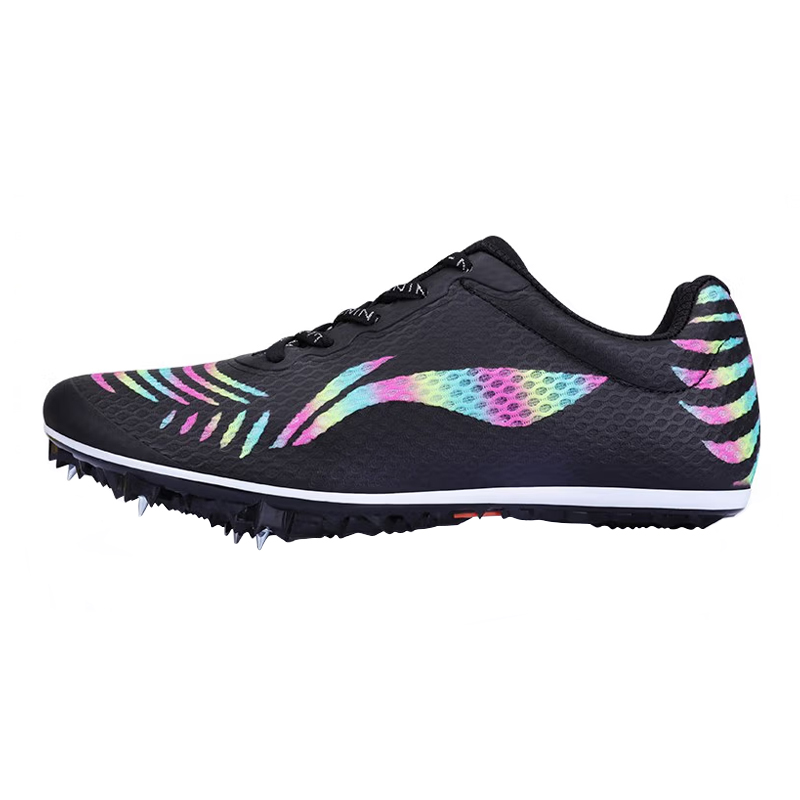 Li Ning Slip Resistant, Breathable, Lightweight Low top Running Shoes Unisex Black