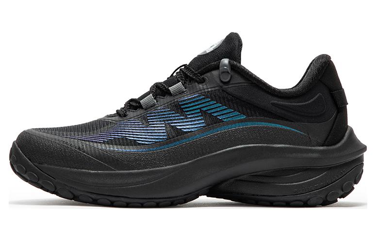 361° Cushioning Slip Resistant Abrasion Resistant Low top Running Shoes Women’s Black Blue
