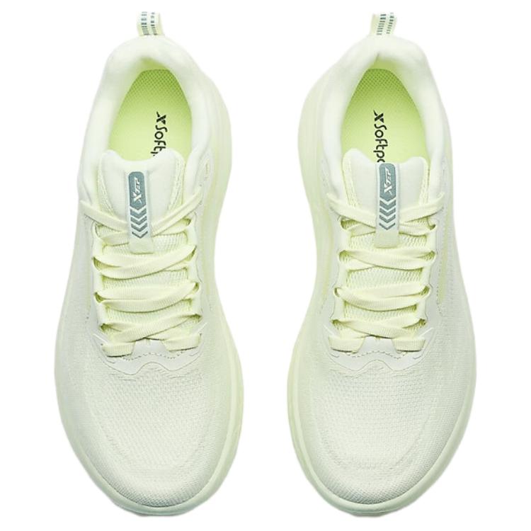 XTEP Slip Resistant Abrasion Resistant Cushioning Low top Casual Running Shoes Women’s Yellow Green