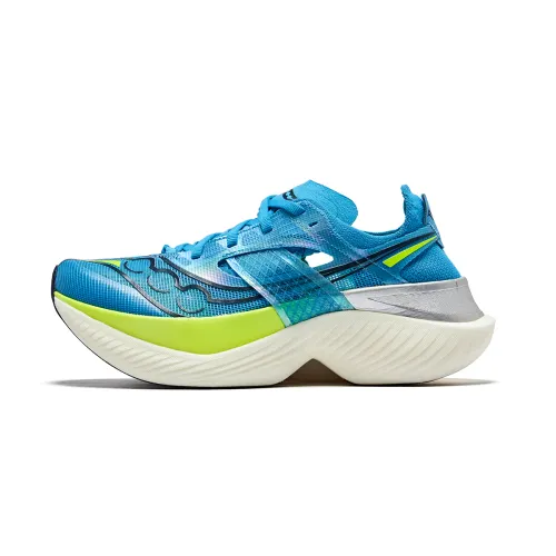 Saucony Endorphin Elite Wing Low top Running Shoes Women's Blue Green