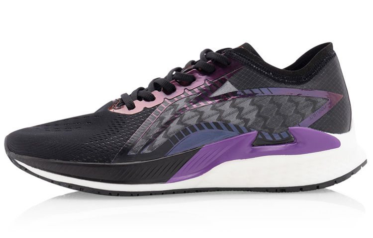 Li Ning Chasing The Wind Support Low top Running Shoes Women’s Black Purple
