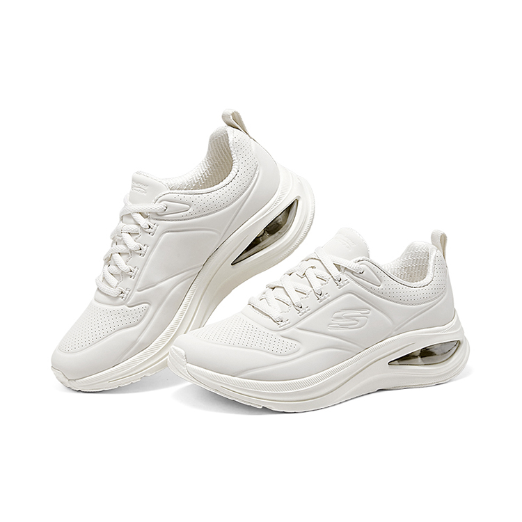 Skechers Support Lightweight Height Increasing Low top Running Shoes Women’s Ivory
