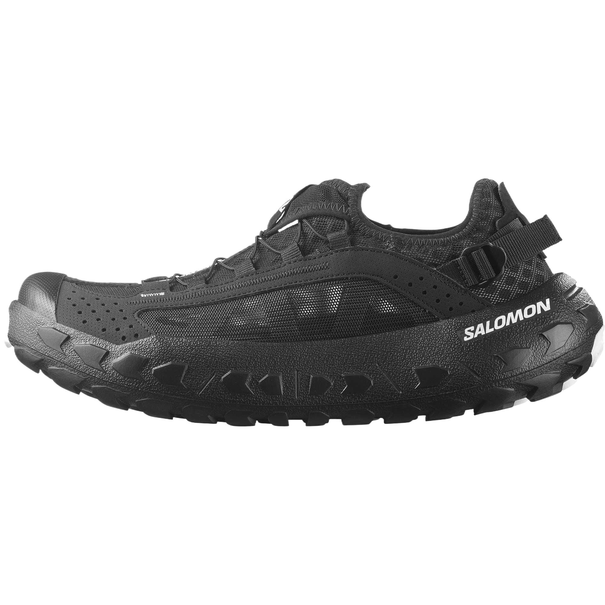 SALOMON Salomon SOLAMPHIBIAN fashionable, versatile and comfortable tire shoes, amphibious, breathable, shock-absorbing, lightweight, non-slip, outdoor functional shoes, men's black