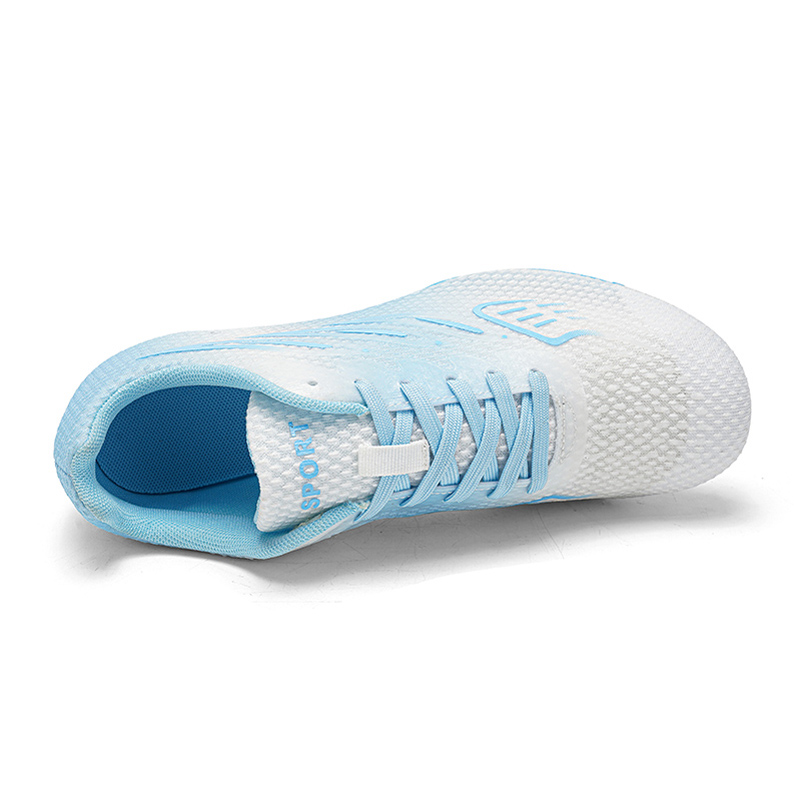 ATAY Slip Resistant Abrasion Resistant Slip Resistant Abrasion Resistant Low top Running Shoes Unisex White Blue