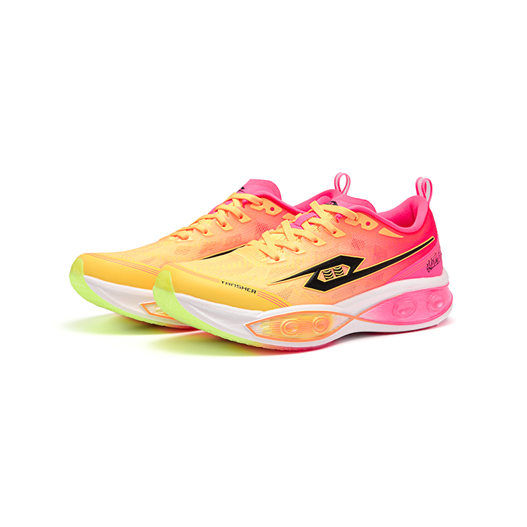 TANSHEZHE ZhuiFeng Running Shoes Unisex Low Top Fruit Power Orange