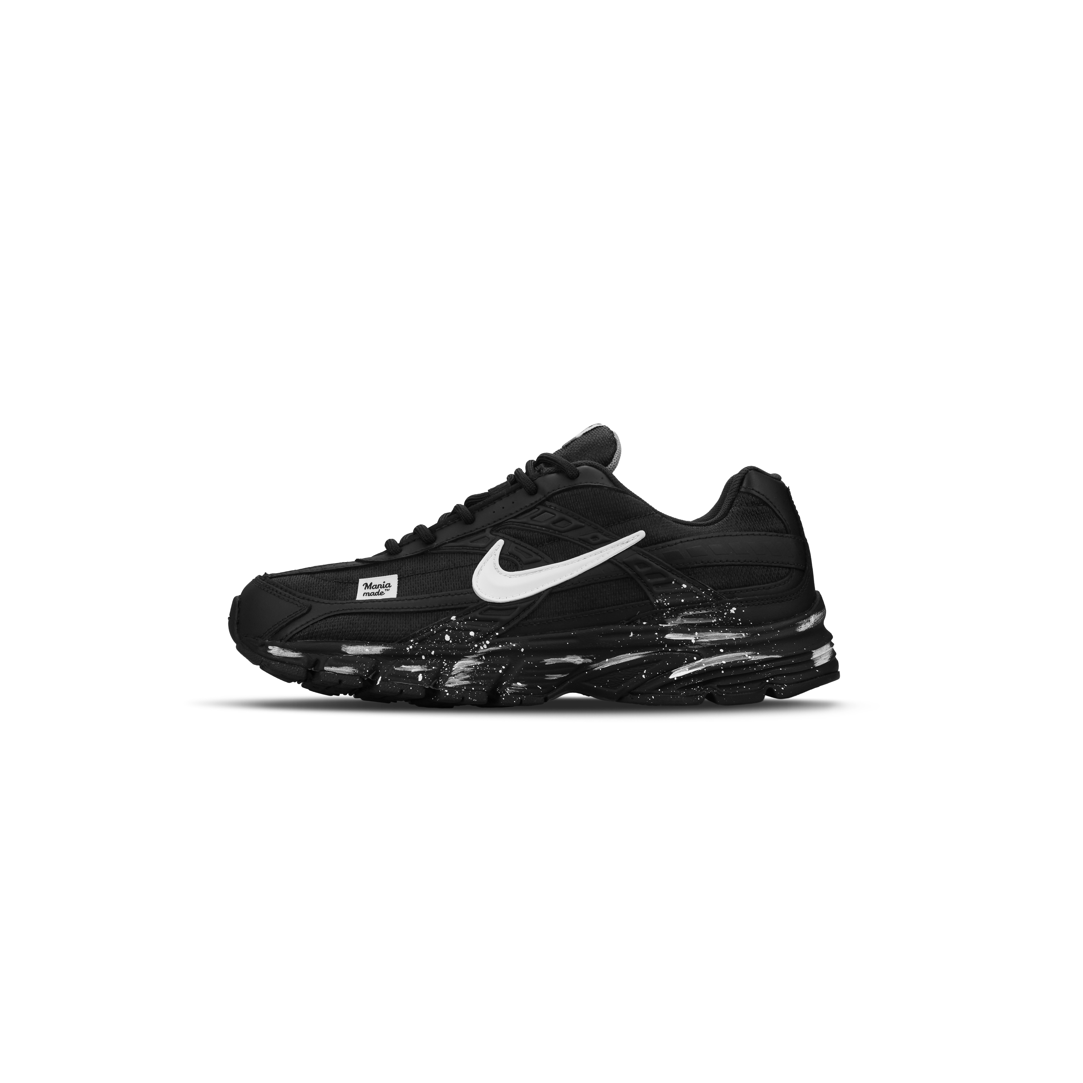 Nike Initiator Abrasion Resistant Low top Running Shoes Men’s Black White