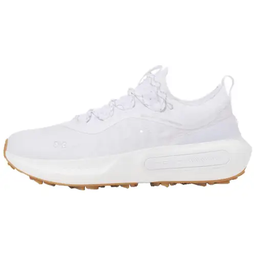 Under Armour HOVR Phantom Abrasion Resistant Abrasion Resistant Low top Golf Shoes Men's White