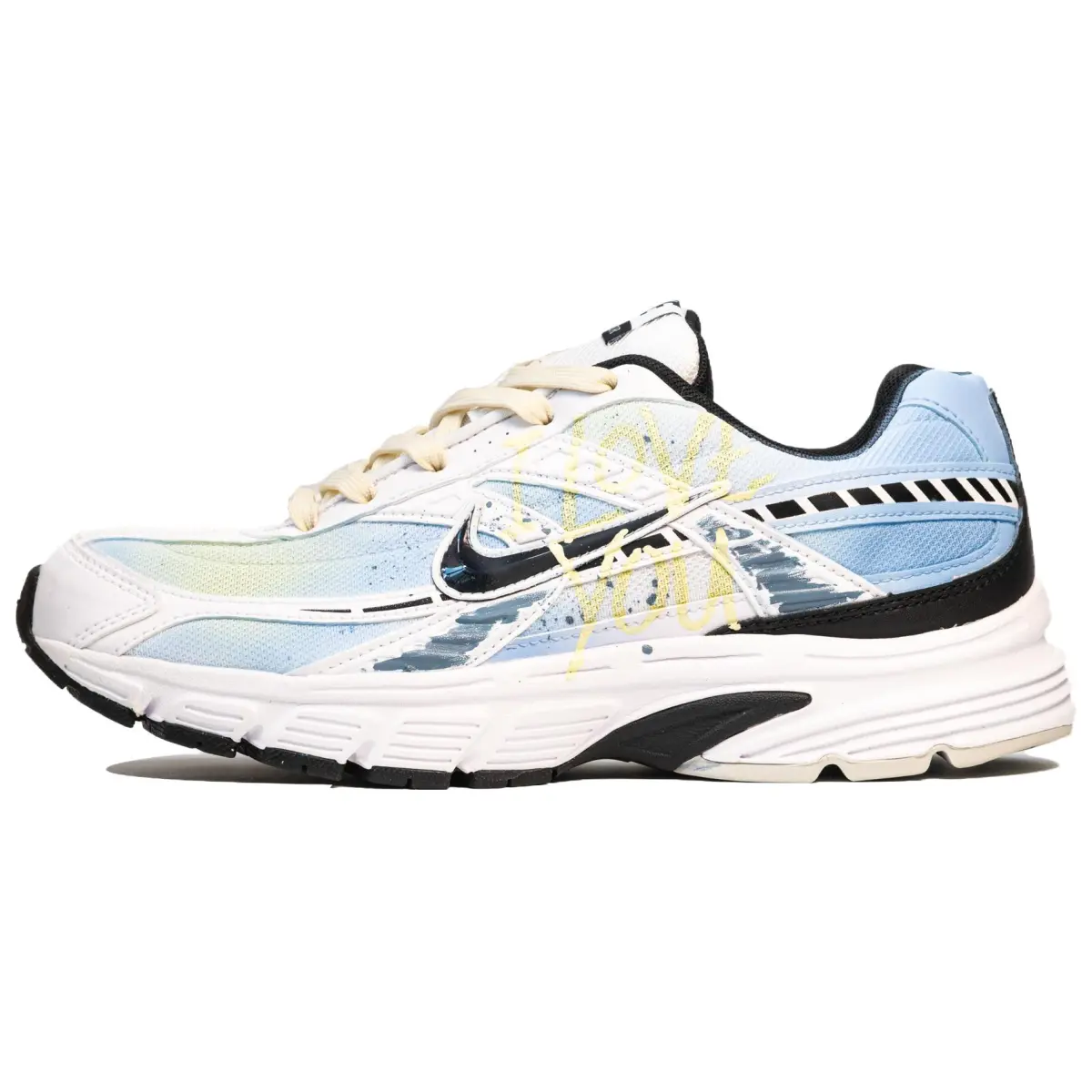 Nike Initiator Cushioning Breathable Low top Running Shoes Unisex Blue