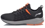 Li Ning Yufeng Wear resistant And Lightweight Low top Running Shoes Unisex Black Orange