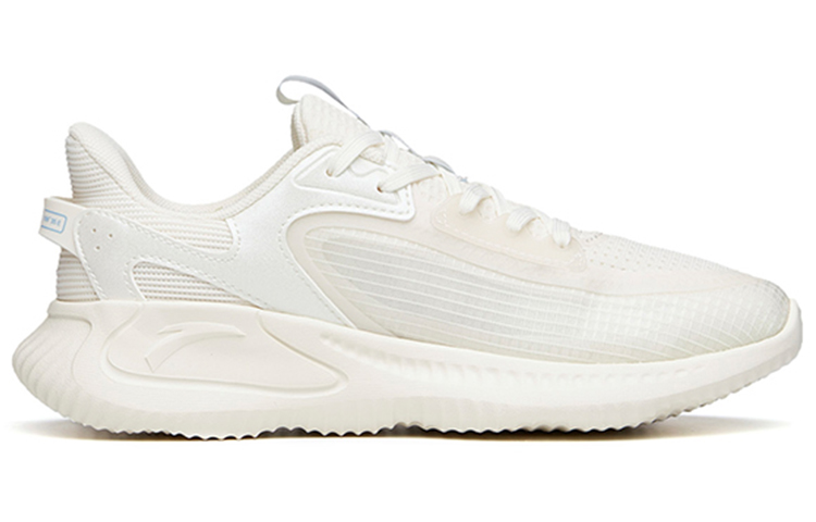 Anta Breathable, Supportive, Balanced, Impact Resistant, Lightweight Low top Running Shoes Women’s Ivory White