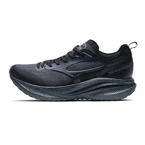 Mizuno Pi Plus PL Running Shoes Unisex Low Top Charcoal Black