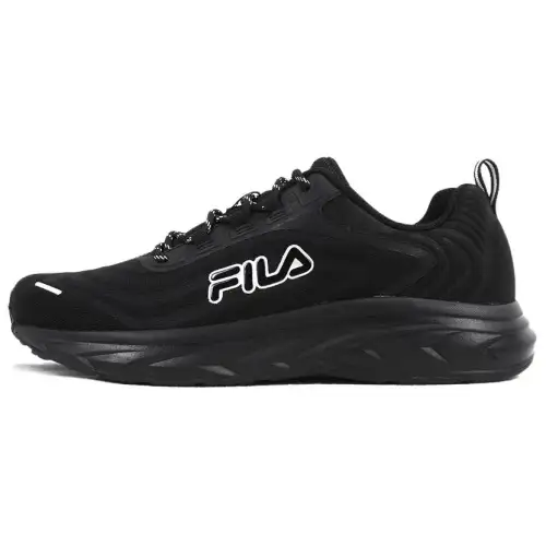 FILA Race Track Low top Running Shoes Men's Black