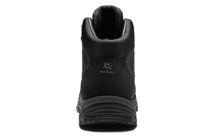 KAILAS Taihang FLT Collection Abrasion Resistant Breathable Slip Resistant Mid top Outdoor Shoes Men’s Ink Black