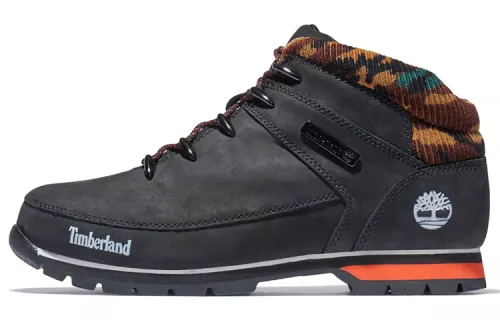Timberland Euro Hiker Outdoor Boots Men's Carbon Black