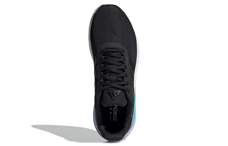 Женские кроссовки adidas Response SR (черно-сине-фиолетовые) — фото 5