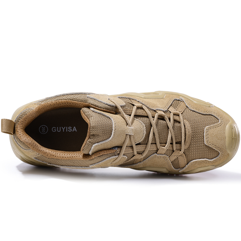 LANOUDUN Impact Resistant Support Low top Outdoor Shoes Men’s Tan