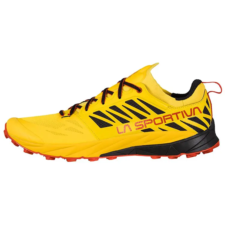 LA SPORTIVA Fashion Trend Slip Resistant Abrasion Resistant Low top Outdoor Shoes Men's Yellow