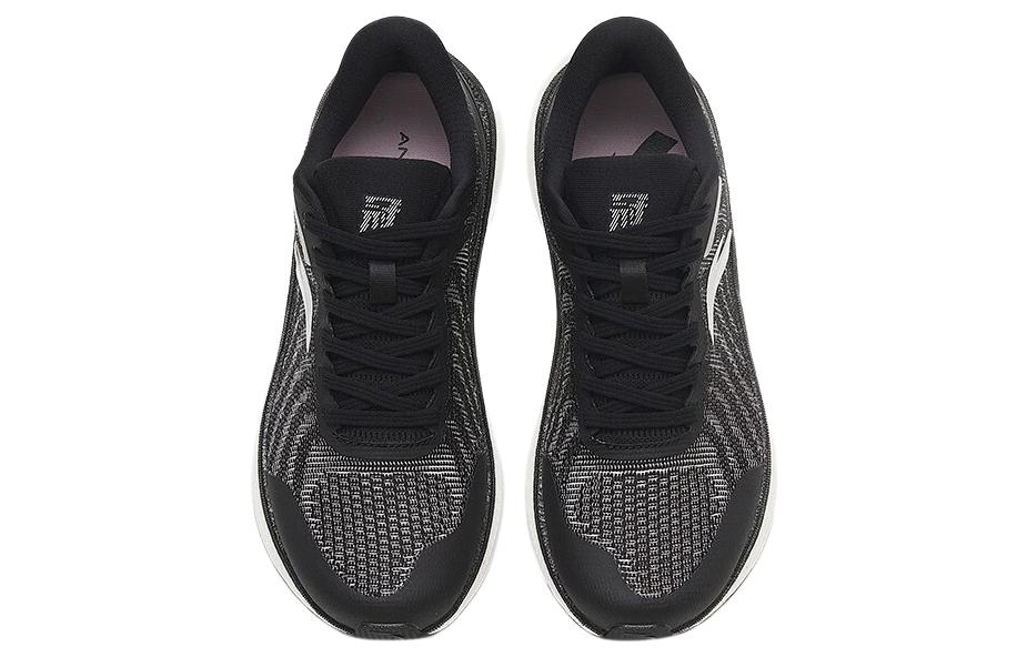 Anta Slip Resistant Abrasion Resistant Low top Running Shoes Women’s Black White
