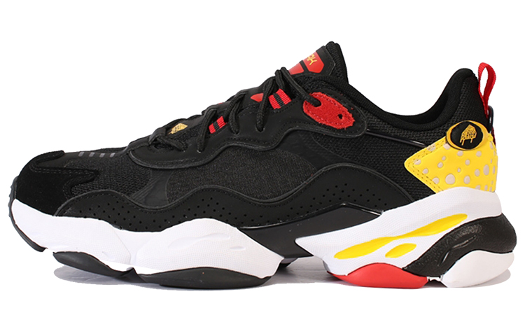 PEAK Low top Running Shoes Men’s Black Yellow