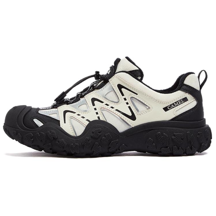 CAMEL Slip Resistant Abrasion Resistant Low top Outdoor Shoes Women’s Beige Silver Black