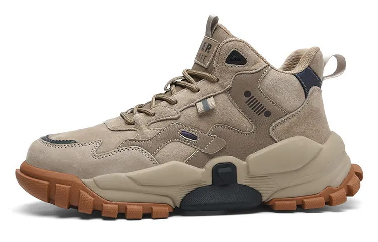 JEEP SPIRIT Mid top Outdoor Shoes Men's Sandstone